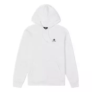 Толстовка embroidered star chevron pullover hoodie 'white' Converse, белый