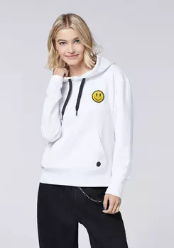 Толстовка emoji Hoodie, белый
