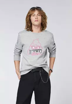 Толстовка emoji Sweater, серый