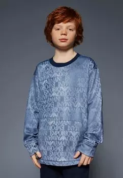 Толстовка Emporio Armani, цвет denim