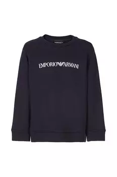Толстовка Emporio Armani детская, темно-синий