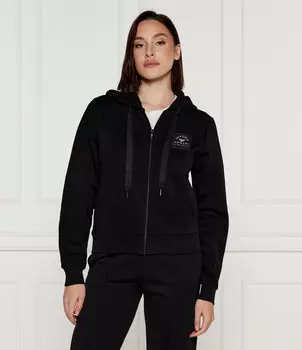 Толстовка Emporio Armani Regular Fit, черный