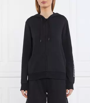 Толстовка Emporio Armani Regular Fit, черный