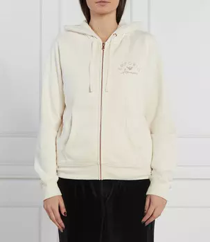 Толстовка Emporio Armani regular fit, кремовый