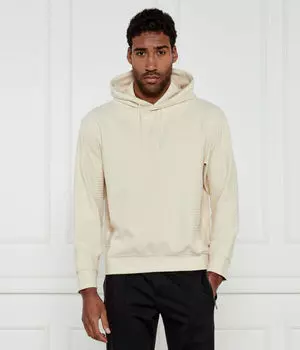 Толстовка Emporio Armani Regular Fit с капюшоном, бежевый