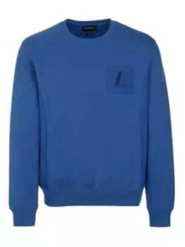 Толстовка Emporio Armani, синий