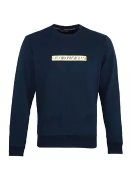 Толстовка Emporio Armani, темно-синий