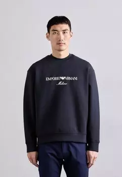 Толстовка Emporio Armani, темно-синий