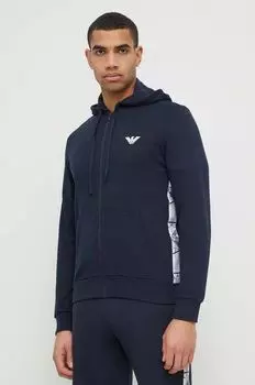 Толстовка Emporio Armani Underwear, темно-синий