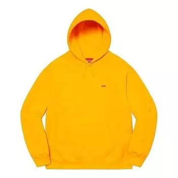 Толстовка enamel small box hooded sweatshirt 'yellow' Supreme, желтый
