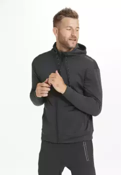 Толстовка ENDURANCE "Dereff" с изящным логотипом, цвет Schwarz-Meliert