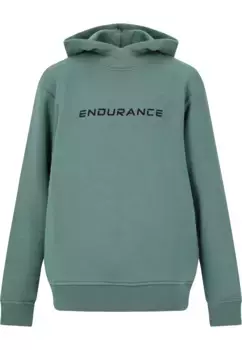 Толстовка ENDURANCE "Glakrum" со спортивным фирменным принтом, зеленый