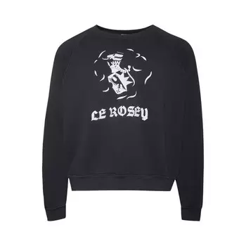 Толстовка Enfants Riches Dprims Le Rosey Raglan Sweatshirt Faded Black, черный