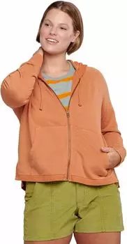 Толстовка Epique на молнии Toad&Co, цвет Hazel