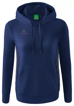 Толстовка erima Essential Team Kapuzensweat, цвет new navy/slate grey