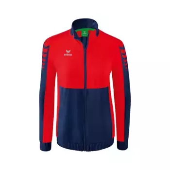 Толстовка Erima Six Wings Presentation full zip, красный