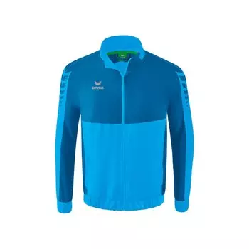 Толстовка Erima Six Wings Presentation Full Zip, синий