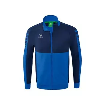 Толстовка Erima Six Wings Worker Full Zip, синий