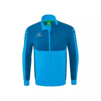 Толстовка Erima Six Wings Worker Full Zip, синий