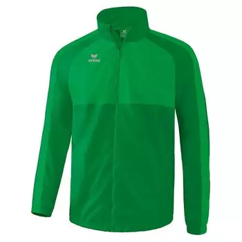 Толстовка Erima Team All-weather Full Zip, зеленый