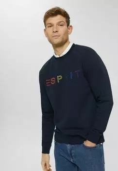 Толстовка Esprit Collegepaita, темно-синий
