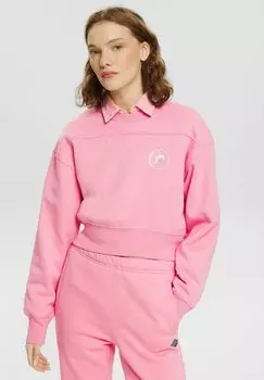Толстовка Esprit Cropped, розовая