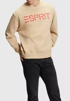 Толстовка Esprit Logo, бежевый