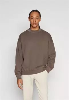 Толстовка Essential Crew Abercrombie & Fitch, цвет major brown