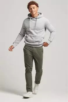 Толстовка Essential из органического хлопка с логотипом Superdry, серый