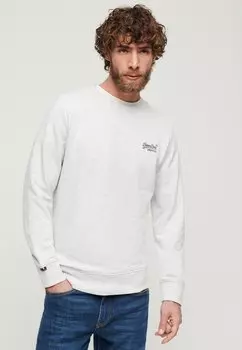 Толстовка ESSENTIAL LOGO CREW Superdry, цвет glacier grey marl