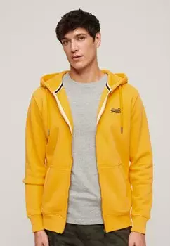 Толстовка ESSENTIAL LOGO HOOD Superdry, цвет utah gold