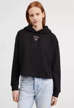 Толстовка ESSENTIAL LOGO HOOD Tommy Jeans, черный