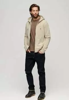 Толстовка ESSENTIAL LOGO HOODIE Superdry, цвет light stone beige