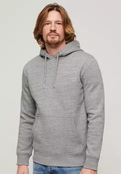 Толстовка ESSENTIAL LOGO Superdry, цвет dark grey fleck marl