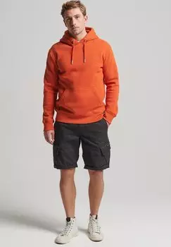 Толстовка ESSENTIAL LOGO Superdry, цвет denim co rust orange
