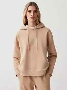 Толстовка Essential с капюшоном и контрастными полосами Ovs, цвет white/beige