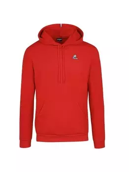 Толстовка essential с логотипом кокосового цвета Le Coq Sportif, красный