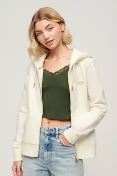 Толстовка Essential с логотипом Superdry, белый