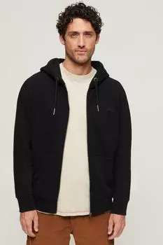 Толстовка Essential с логотипом Superdry, черный
