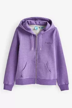 Толстовка Essential с логотипом Superdry, фиолетовый
