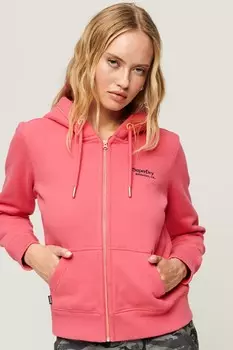 Толстовка Essential с логотипом Superdry, розовый