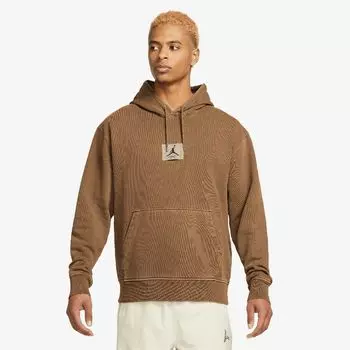 Толстовка Essential Statement Washed Fleece Hoody Jordan, цвет Blaugrau