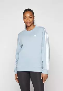 Толстовка ESSENTIALS 3 STRIPES FRENCH TERRY adidas Sportswear, цвет blue