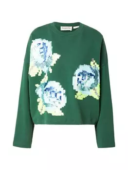 Толстовка Essentiel Antwerp Hedance, цвет Light green/Dark green