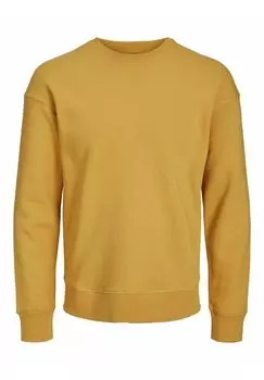 Толстовка ESTAR BASIC CREW NECK Jack & Jones, медово-золотой