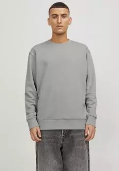 Толстовка ESTAR BASIC CREW NECK Jack & Jones, насыщенный серый