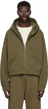 Толстовка Eternal цвета хаки с застежкой-молнией Entire Studios, Military