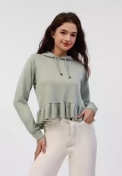 Толстовка Even&Odd, светло-зеленый