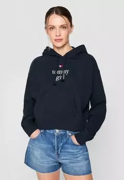 Толстовка EXCLUSIVE GIRL HOODIE - Hoodie Tommy Jeans, темно-синий