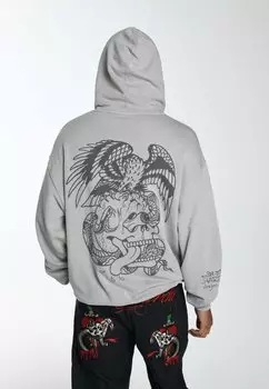 Толстовка Eye Ball Ed Hardy, цвет grey